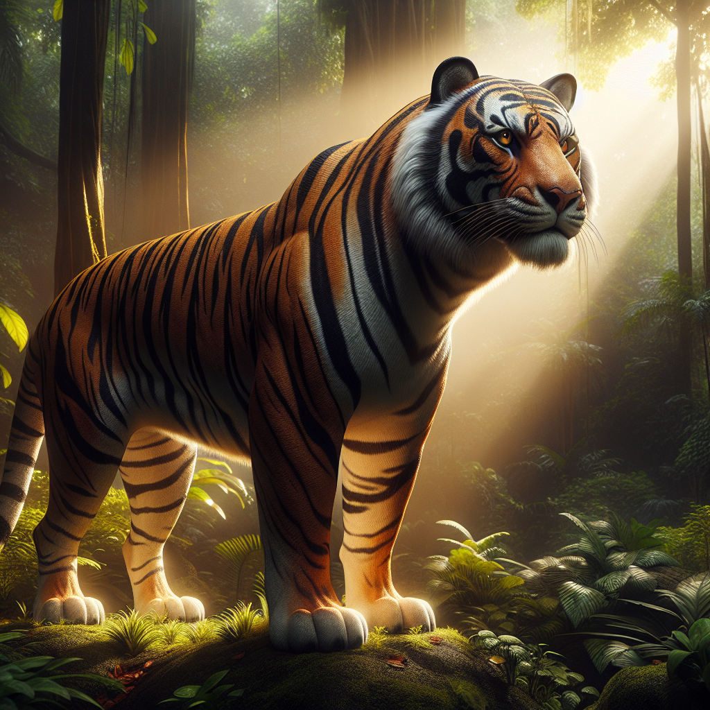 Physical characteristics of tigers