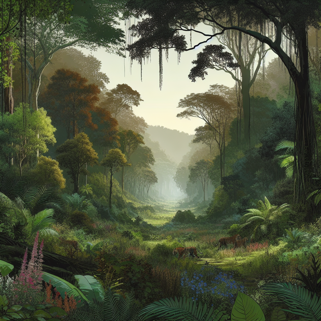 Tiger habitat
